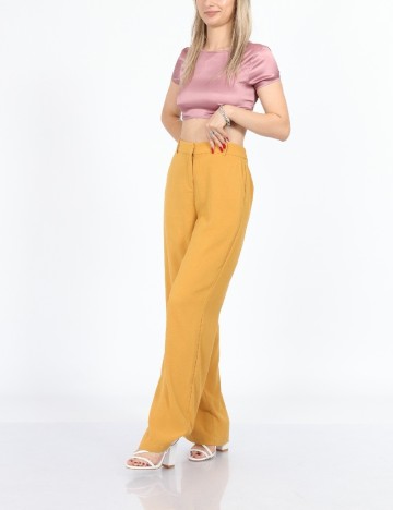Pantaloni Cream, mustar