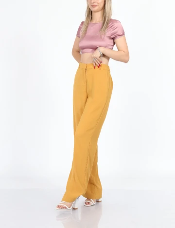Pantaloni Cream, mustar