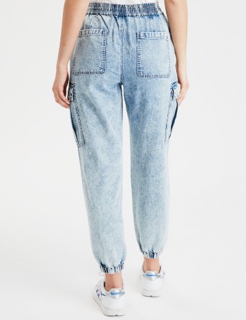 Pantaloni American Eagle, albastru