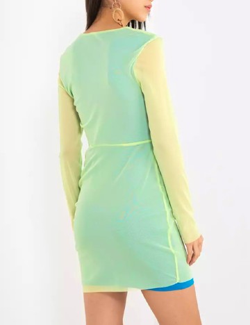 Rochie scurta Top Shop, verde