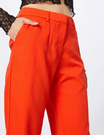 Pantaloni Pieces, portocaliu Portocaliu