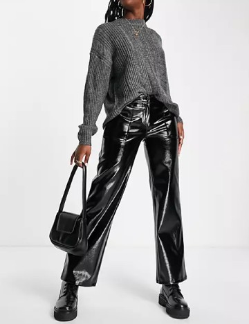 
						Pantaloni Miss Selfridge, negru