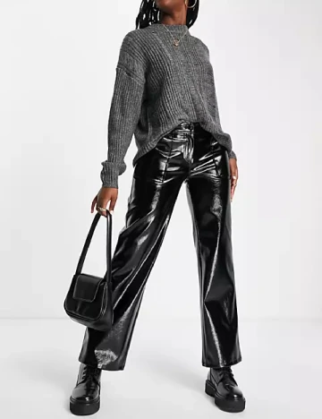 Pantaloni Miss Selfridge, negru