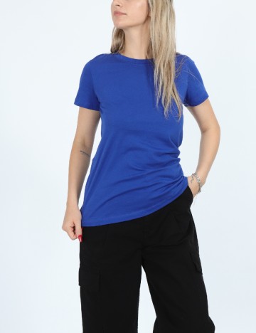 
						Tricou Kaffe, albastru