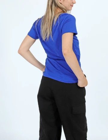 Tricou Kaffe, albastru