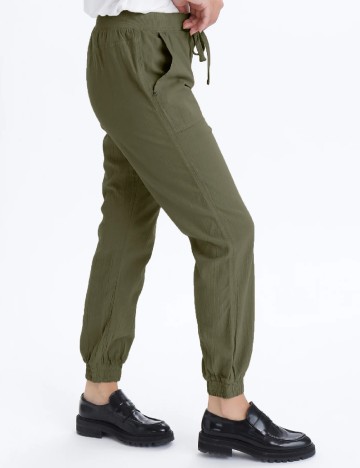Pantaloni Kaffe, verde