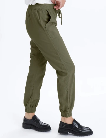 Pantaloni Kaffe, verde