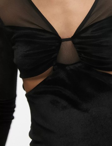 Rochie medie Top Shop, negru