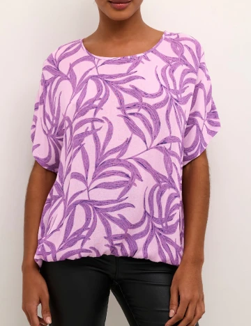 Bluza Kaffe, mov