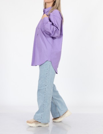 Camasa Oversize Kaffe, mov