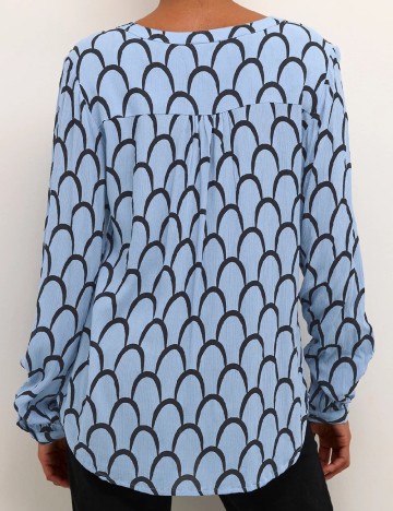 Bluza Kaffe, bleu