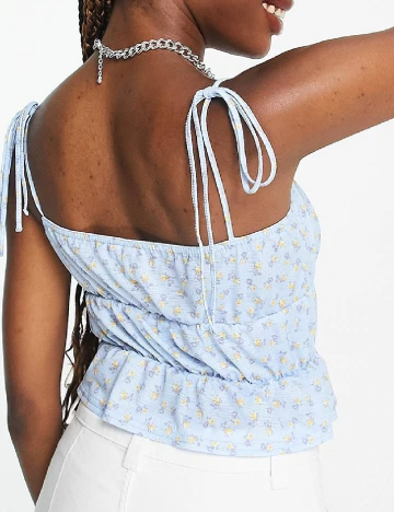 Top ASOS, albastru