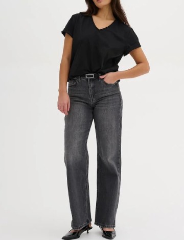 
						Tricou My Essential Wardrobe, negru