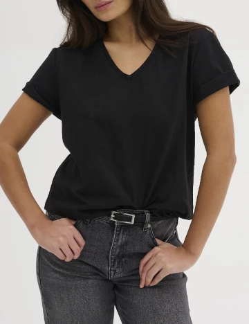 Tricou My Essential Wardrobe, negru