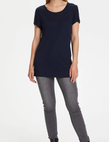 Tricou Kaffe, bleumarin Albastru