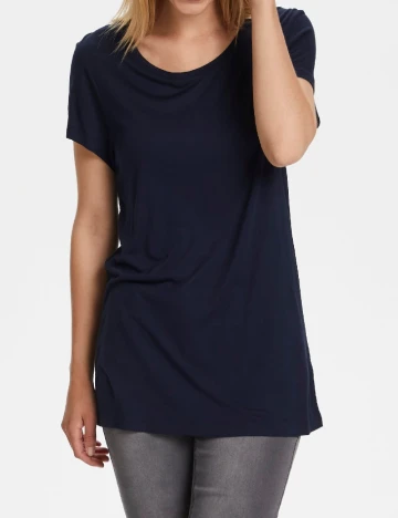 Tricou Kaffe, bleumarin Albastru
