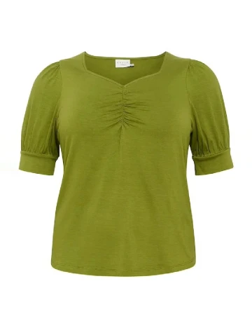 Bluza Kaffe Curve, verde