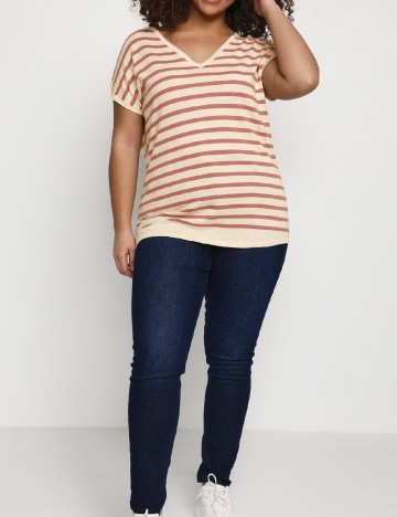 Bluza Kaffe Curve, crem