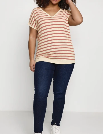 Bluza Kaffe Curve, crem