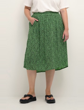 Fusta Kaffe Curve, verde