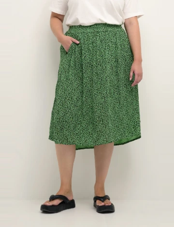 Fusta Kaffe Curve, verde
