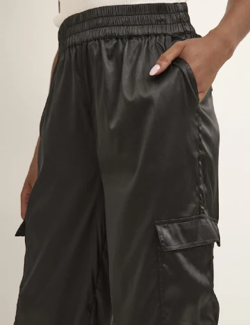 Pantaloni Kaffe, negru