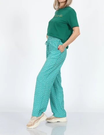 Pantaloni Cream, verde