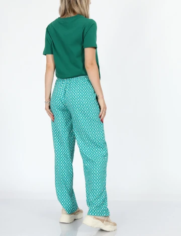 Pantaloni Cream, verde