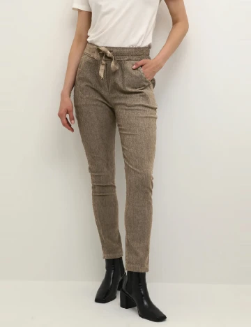 Pantaloni Cream, maro