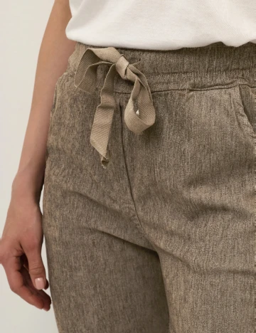 Pantaloni Cream, maro