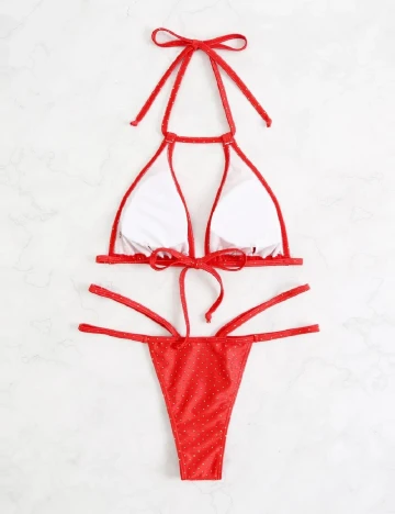Costum de baie SHEIN, rosu