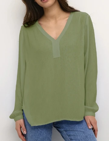 Bluza Kaffe, verde Verde