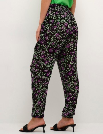 Pantaloni Kaffe, negru