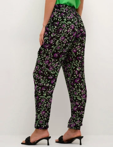 Pantaloni Kaffe, negru Negru