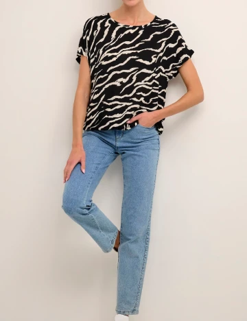 Bluza Kaffe, negru Negru