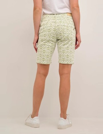 Pantaloni scurti Cream, verde/alb