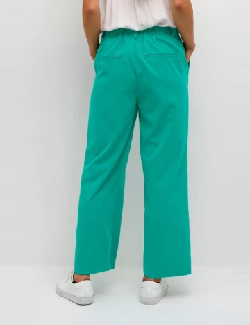 Pantaloni Cream, turcoaz