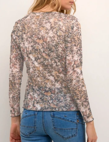 Bluza Cream, mix culori