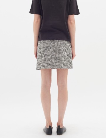 Fusta InWear, alb/negru
