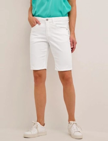 Pantaloni scurti Cream, alb
