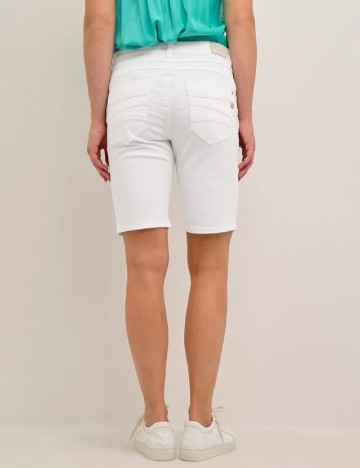 Pantaloni scurti Cream, alb