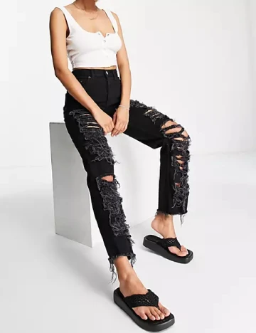 Blugi ASOS, negru