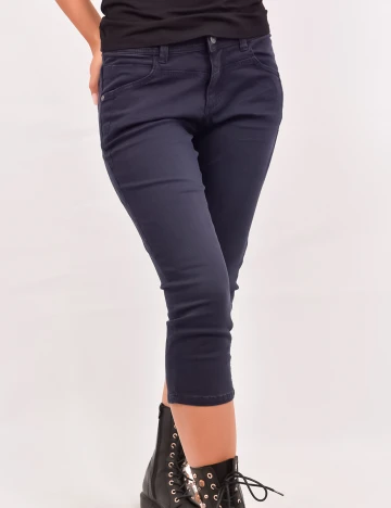Pantaloni s.Oliver, bleumarin, 36