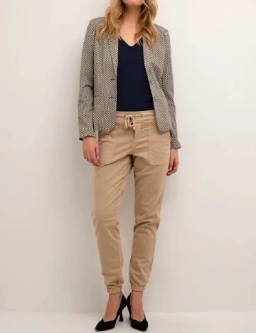 Pantaloni Cream, crem