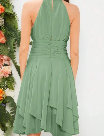 Rochie scurta SHEIN, verde
