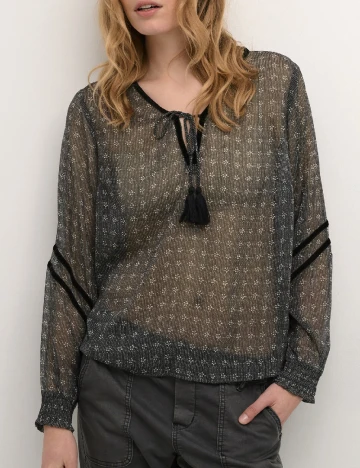 Bluza Cream, 10611967 Floral print