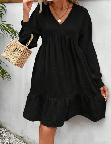 Rochie scurta SHEIN, negru Negru