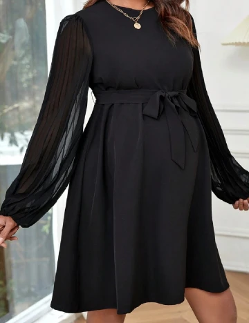 Rochie scurta SHEIN Maternity, negru