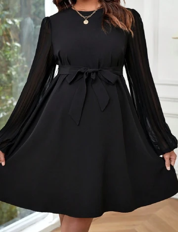 Rochie scurta SHEIN Maternity, negru