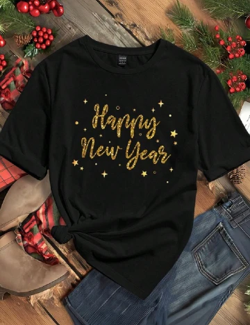 Tricou SHEIN, negru